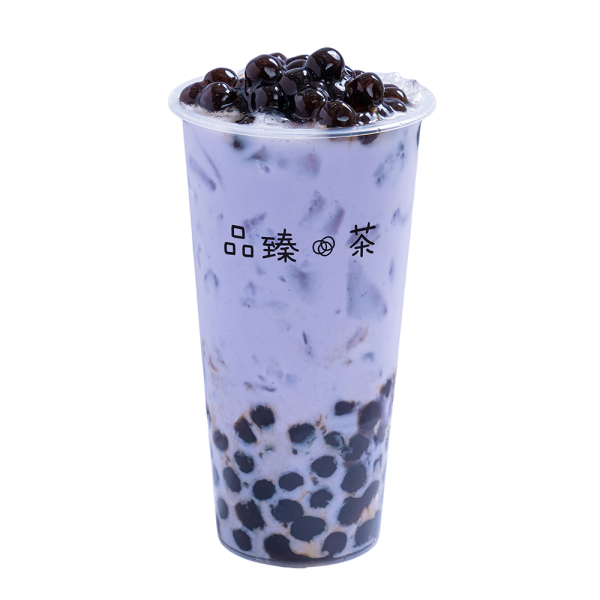 椰汁紫米芋圓鮮奶