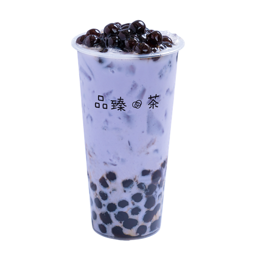 椰汁紫米芋圓鮮奶