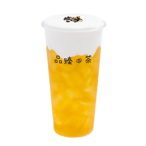 海鹽奶蓋日初金萱青茶